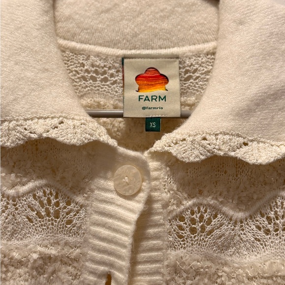 FARM Rio Cream Textured Women's Jacket - Picture 3 of 13